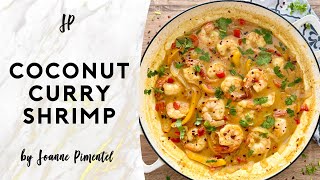 COCONUT CURRY SHRIMP | Quick & Easy!