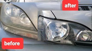 How To Restore Headlights Lens Fast And Easy Way