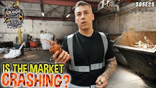 IS THE MARKET CRASHING? | Scrap King Diaries #S05E25