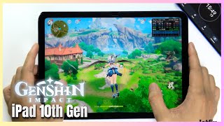 iPad 10th Gen Genshin Impact Gaming test Update | Apple A14 Bionic