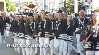 Kishiwada Danjiri Matsuri Festival 2009 Part 2/2 岸和田だんじり祭