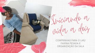 COMPRINHAS PARA O LAR | FAXINA PESADA NA SALA