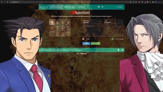 Персонажи Ace Attorney пытаются уничтожить Objection.lol (Часть 2)