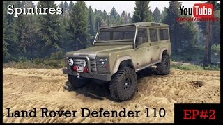 "Spintires" Land Rover Defender 110 EP#2