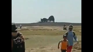 Внезапное извержение грязевого вулкана в Индонезии | Mud volcano eruption in Indonesia