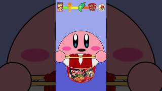 Kirby Animation - Giant Food Spicy Meter!?  🥵 #shorts