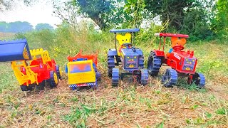 Swaraj Tractor Mini Tractor John Deere Mini Tractor JCB Wood Loaded Kids Video