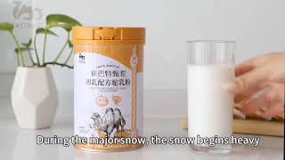 May you not lack of warmth in winter, taste camel colostrum milk.#camelmilk #camel #powderedmilk