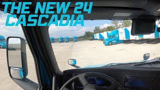 The All New 2024 Freightliner Cascadia BRAND NEW 50 Miles | Rookie Trucking Vlog