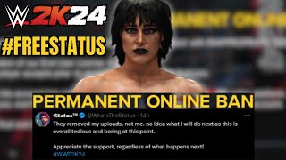 2K/WWE Games permanently ban top content creator