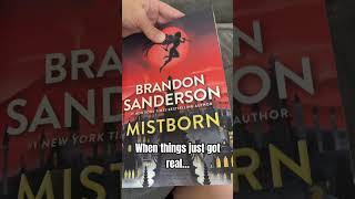 Deep breath… let’s do this. #mistborn #brandonsanderson #booktube