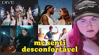 REAGINDO A DIVE, HEAVEN, TOUGH E WOMAN’S WORLD | Cortes da Bel