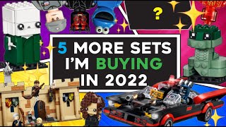 5 More LEGO Sets I'm Buying in 2022! / Lego Investing 2022 / Lego Retiring 2022