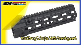 [MadDog] G Style SMR Tactical Rail Handguard[BLK][10.5inch]