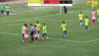 RESUMEN DEL PARTIDO, COPA PERÚ:  Club Espiga Dorada 0 - Nacional Fútbol Club Mollendo 1