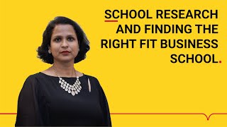 MBA Webinar Series Part 2/6: School research and finding the right fit for business school