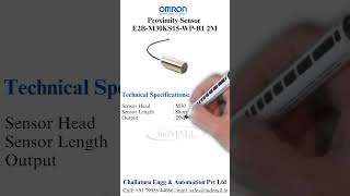 Omron Proximity Sensor: E2B-M30KS15-WP-B1 2M | +91 79955 44066#shorts