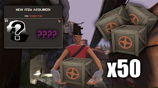 [TF2] 50 Crates Unboxing!! (Unusual Unboxed)