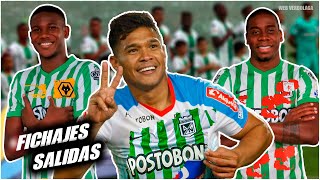 Ultimas NOVEDADES del mercado de FICHAJES y SALIDAS en Atlético Nacional 2021 🔥✅