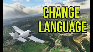 How to Change Language in Microsoft Flight Simulator 2024