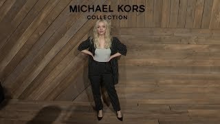 Dove Cameron, Austin Augie and more at the Photocall for the Michael Kors Fashion Show in NYC