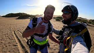 Oliver First Skydive! Tandem Jump from 10000 feet at iJump Gran Canaria