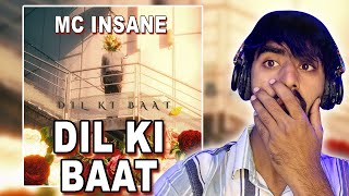 Dil Ki Baat - Mc Insane Reaction Video AMAN