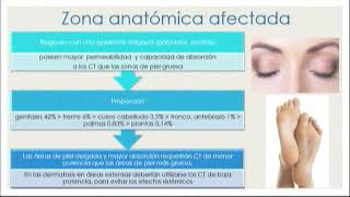 Indicaciones correcta del esteroide tópico y combinado