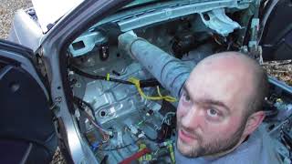 T2CG Honda Civic EF Part 46 : Stripping loom out of the MC2 and removing the immoboliser