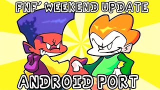 Friday night funkin' Weedend 1 Update Android port/Android Gameplay