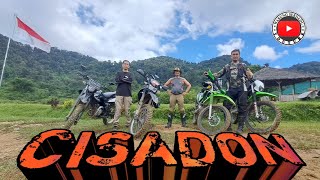 JALUR CISADON KETIKA KERING (WARUNG SERDADU) #CISADON #trabas #indonesiarideadventure #motovlog