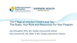 Infection Prevention Workgroup: Week 1