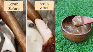 Homemade Body Scrub Recipe |DIY Scrub For Glowing Face & Body | Body Polishing