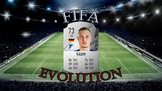 DAVID RAUM - FIFA EVOLUTION (FIFA 18 - FIFA 22) #shorts