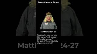 Bible Reading: Jesus Calms a Storm  #bible #bibleverses #biblereading