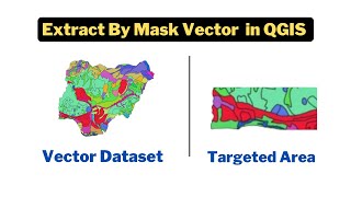 Clip a Vector with a Polygon in QGIS (Extract by Mask)