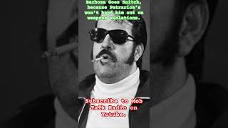 Why did Barboza Rat? #mafia #truecrime #historyfacts #gangster