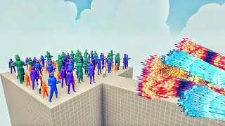 100x RAINBOW FRIENDS vs EVERY GOD - Totally Accurate Battle Simulator TABS