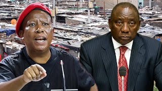 Challenged By Malema, Ramaphosa Apologises For Misleading 1 Million Alexandra Houses Promise