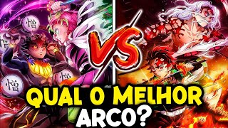 🎬 TORNEIO MATA-MATA: QUAL O MELHOR ARCO de DEMON SLAYER?