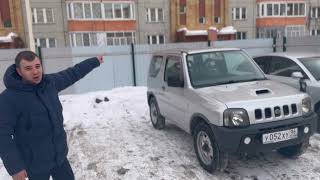 Suzuki jimny 1999г. в стоке 0.7 турбо. Небольшой тест драйв,первый выезд. Посмотрим что может.