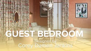 3D Interior Animation | Guest Bedroom Designed by Corey Damen Jankins | YouSee 3D Rendering Studio