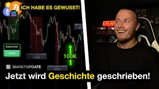 Krypto: Der finale AUSBRUCH steht bevor! 100K doch schon DIESES Jahr möglich? | Marktupdate