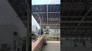 Waaree Bifacial 5.45 kw Commercial on grid solar System #waareerenewables #solarenergy #mahuva