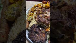 Mutton Platter With Kabuli Pulao / Afghani Pulao Mutton Platter