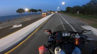 Riding on the Sanford Lakefront