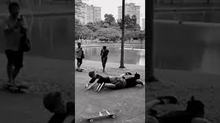 Skaters Having Some Fun. Ollie Over Two Person #shorts #shortvideos #StreetSkate #skateforunity