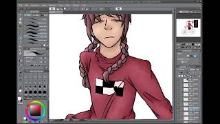 Speed Paint: Madotsuki | Linework and Coloring