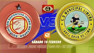 Canal 4 TCS LMF El Salvador 2024 AD Isidro Metapán vs CD Municipal Limeño (Jornada 6) Anuncio