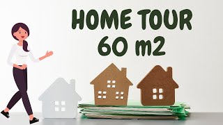 HOME TOUR | Benvenuti in casa mia! | 60 metri quadri